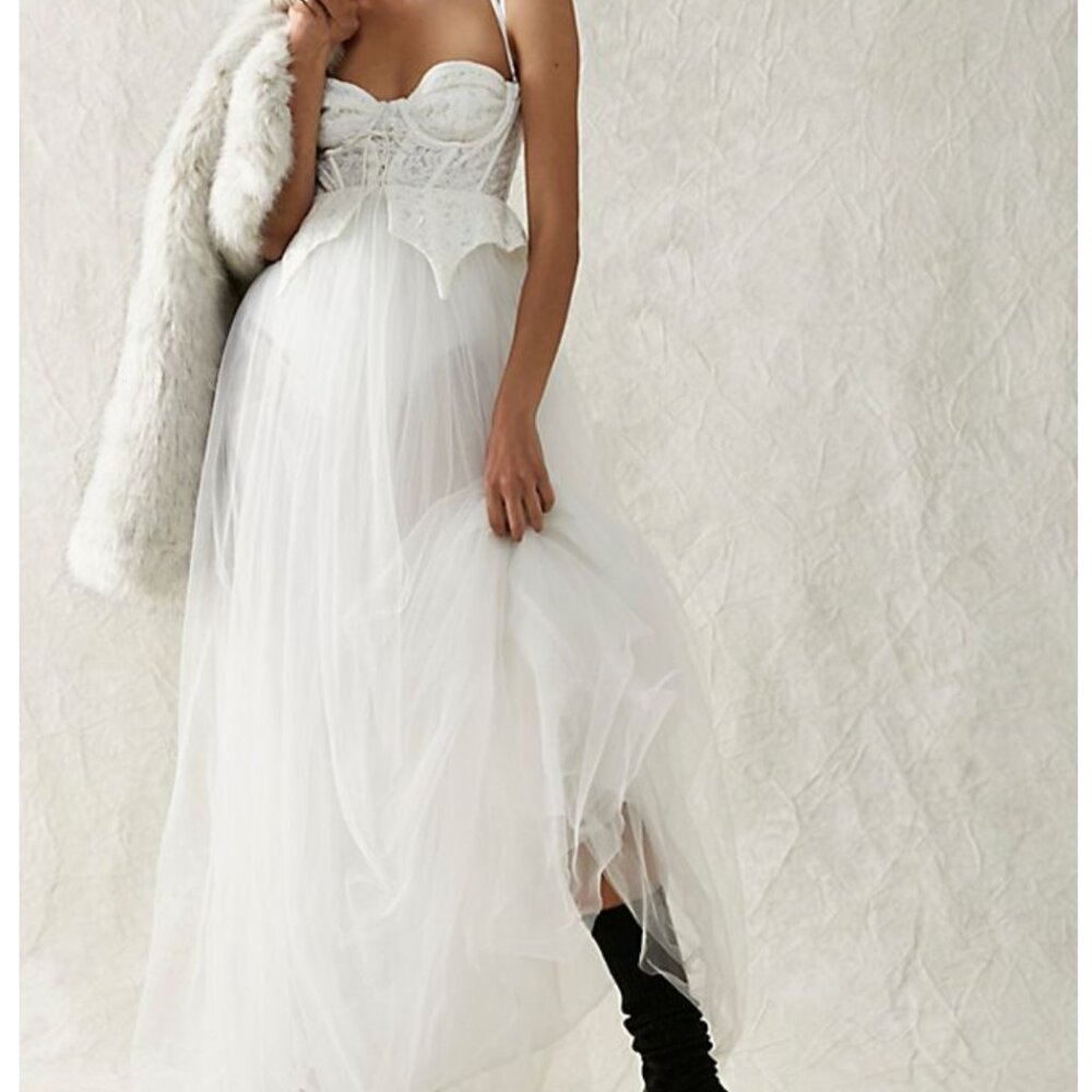 BNWT never worn! For Love & Lemons Lily Bridal Gown